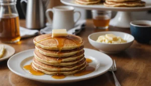 fluffy pancakes gonflés et aériens