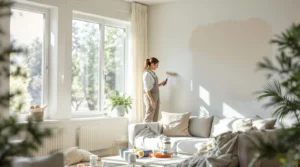 Repeindre sans stress : comment une pro en Essonne 91 transforme vos pièces en un souffle de sérénité