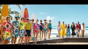 Histoire et évolution du surfwear : des plages de Californie aux podiums de mode