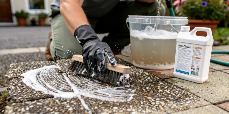 comment nettoyer des dalles gravillonnees