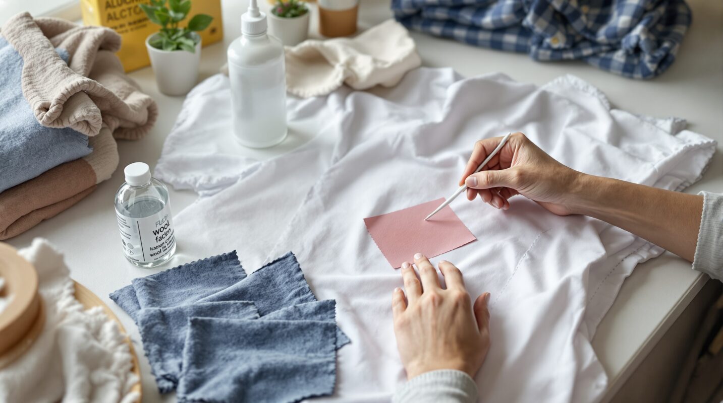 enlever tache feutre vetement