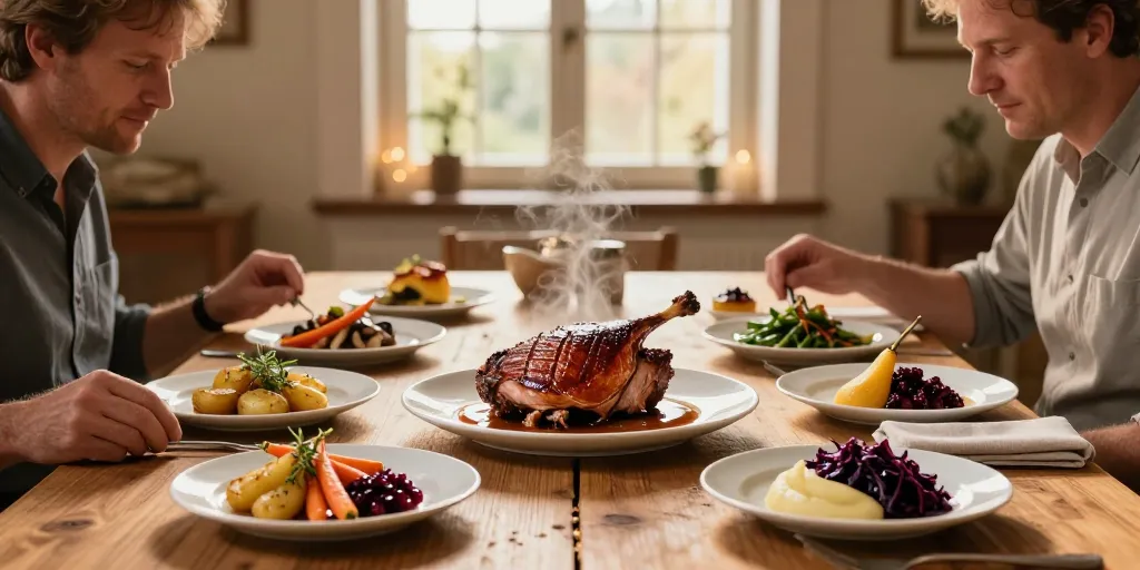 accompagnement magret de canard