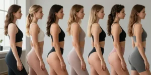 differente forme de fessier