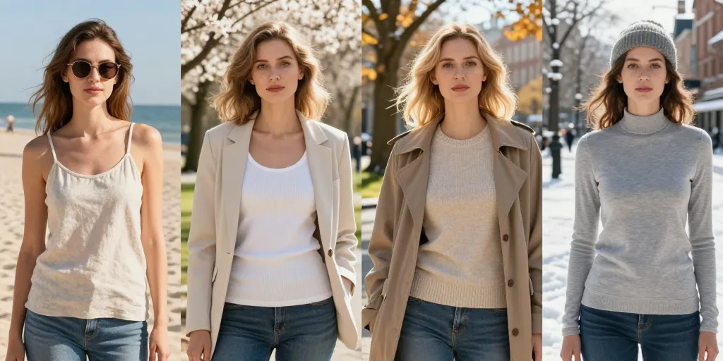 Quel débardeur femme choisir selon la saison ?