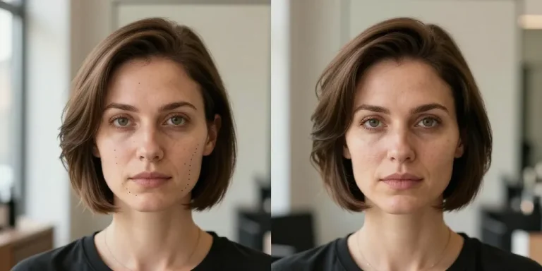carré court femme