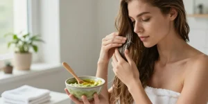 cheveux sec soin naturel