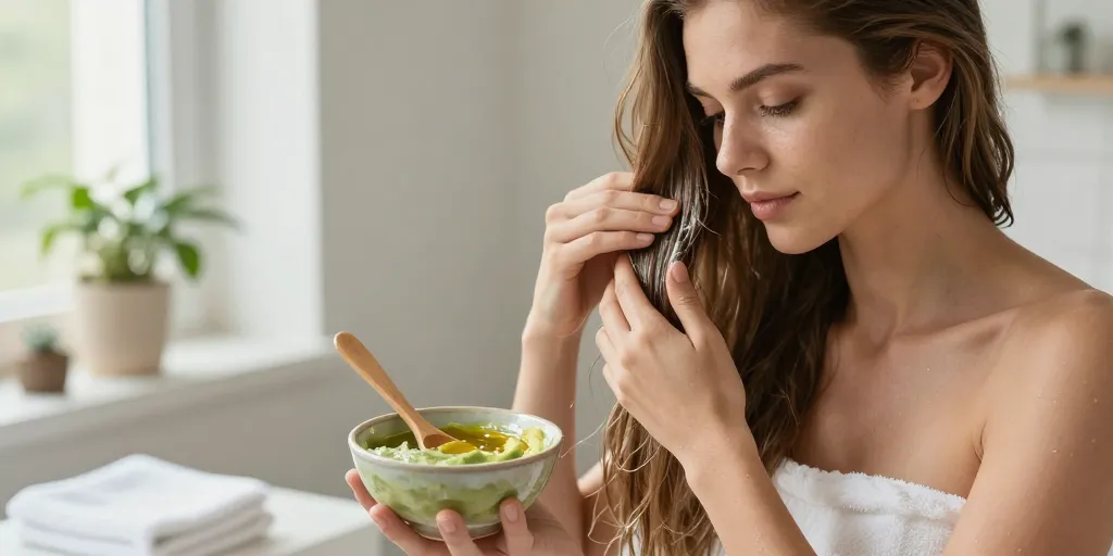 cheveux sec soin naturel