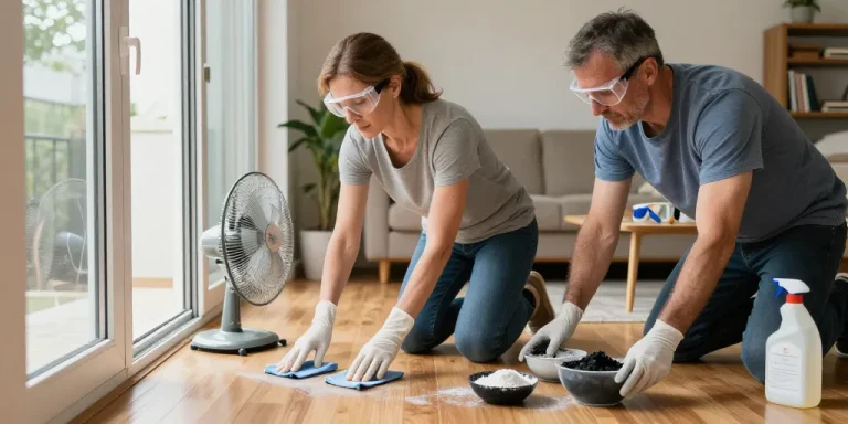 comment enlever l'odeur d'essence dans la maison
