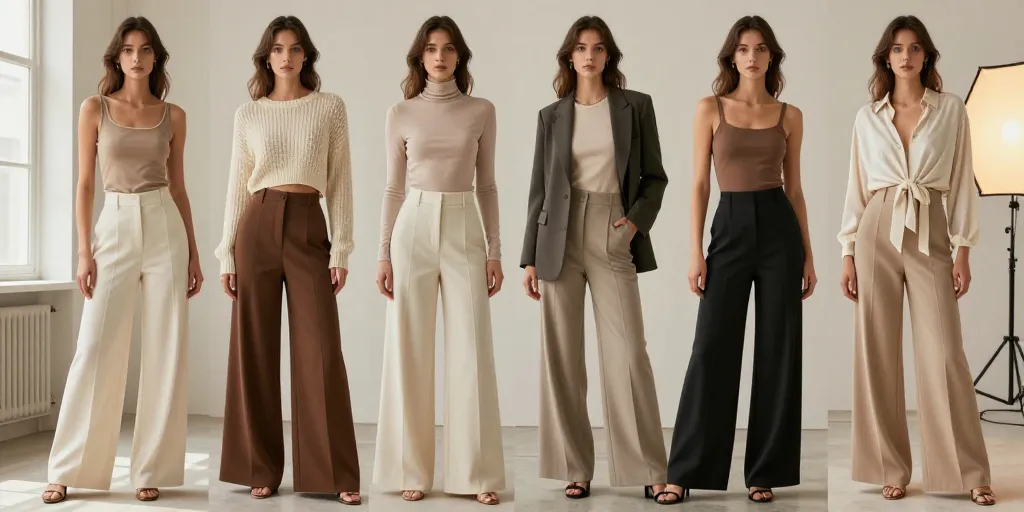 quel haut porter avec un pantalon large