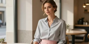 quelle couleur va avec le gris vetement femme