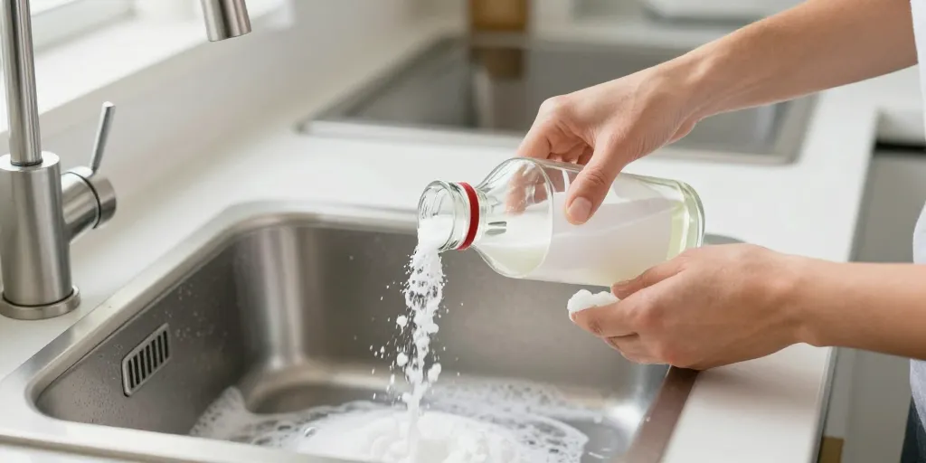 comment déboucher un évier bouché
