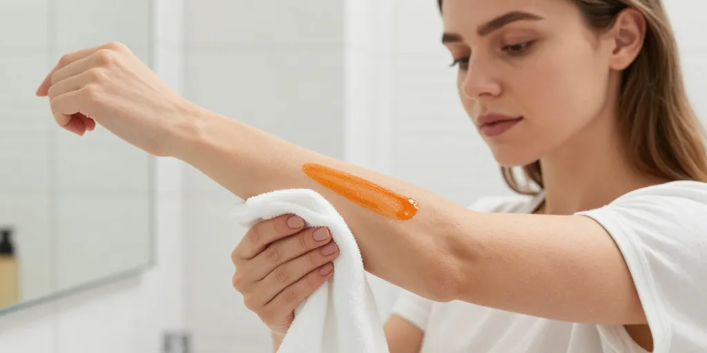 enlever tache autobronzant