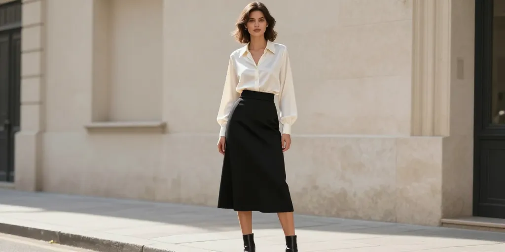 look jupe noire