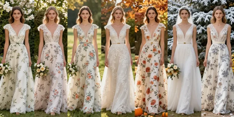 robe a fleur mariage