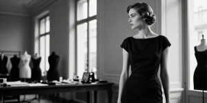 silhouette la petite robe noire