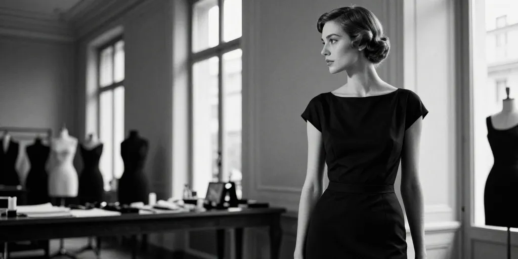 silhouette la petite robe noire
