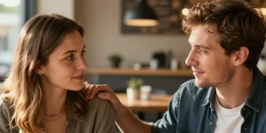 toucher l'épaule d'une femme signification