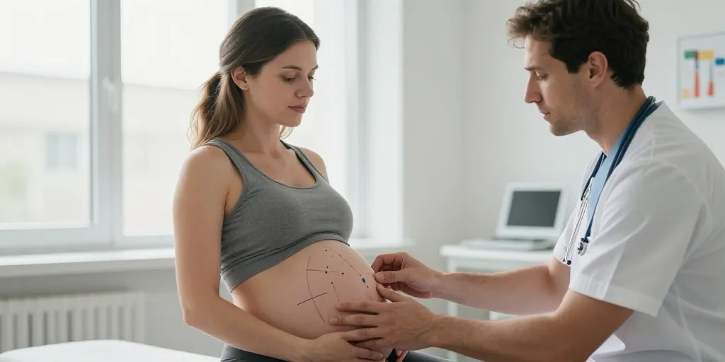 ventre descendu combien de temps avant accouchement